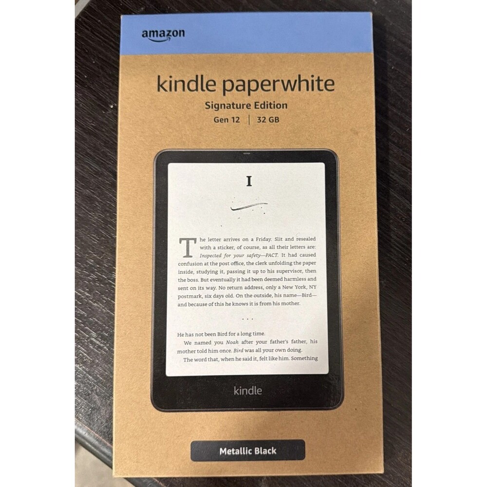 AMZ KINDLE PAPERWHITE SIGNATURE EDITION 32 GB, 7 , AMZ, 32, ANDROID, METALLIC BL